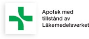 Apotek med tillstånd av Läkemedelsverket